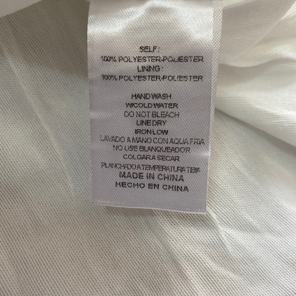 NWT White Mini Skirt- Medium - Picture 7 of 7